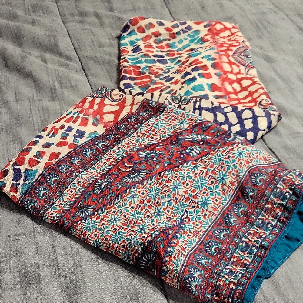 Large Elegant Scarf,3x8,could Be Used As Table Runner
